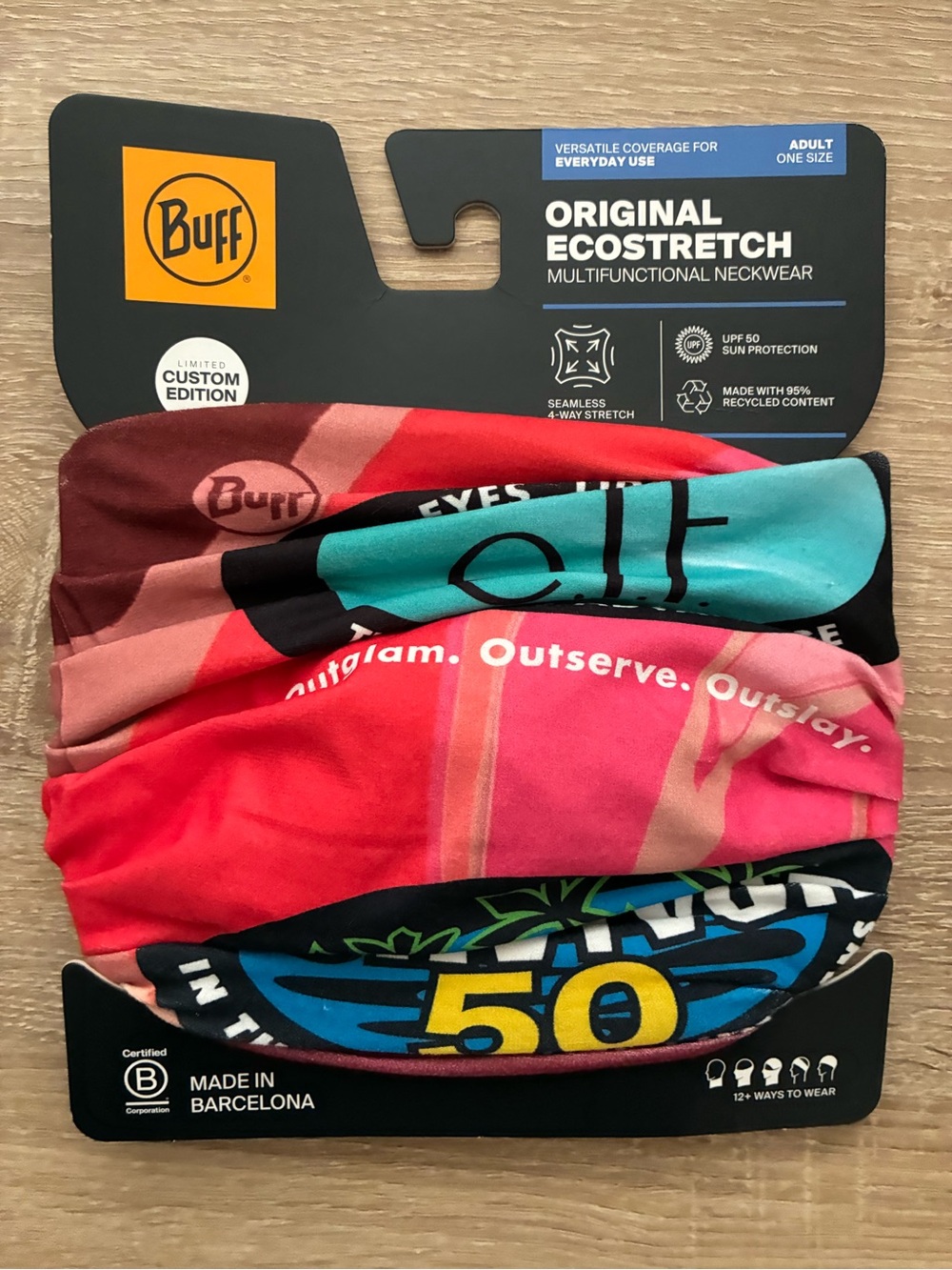 Limited Edition e.l.f. Buff Ecostretch Multifunctional Neck Gaiter